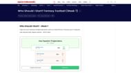 Sportskeeda's Start/Sit Optimizer has spoken